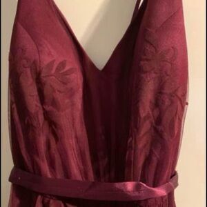 David’s Bridal bridesmaid dress